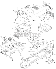 Ariens 936055 (960460028-00) - Ariens 54" Lawn Tractor, 25hp Kohler, Hydro