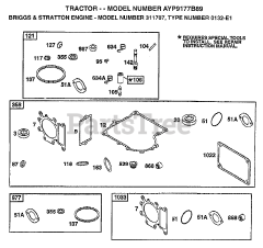 Electrolux/AYP 9177 B89 - Electrolux/AYP Lawn Tractor (1998)