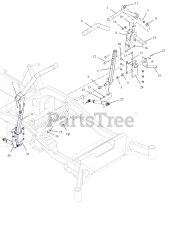 Ariens 997307 - Ariens Zenith E 52" Zero-Turn Mower, Electric, Rear-Discharge (SN: 001000 - 001499) Steering Controls
