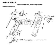 Electrolux/AYP FYX 850 E - Electrolux/AYP Tiller