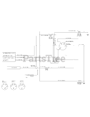 Murray 13AM77LS058 - Murray Lawn Tractor (2012) Wiring Schematic 725-04849C