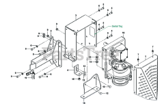 Cub Cadet 59A30046 (59A30046150) - Cub Cadet Power Assist Twin Bagger (2016 & After) Base Drive