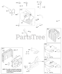 Briggs & Stratton 20E412-0100-E1 - Briggs & Stratton Horizontal Engine