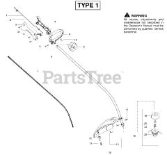 Poulan FX 26 S - Poulan String Trimmer, Type 1 (2009-03)