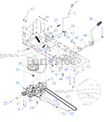 Craftsman T 110 (CMXGRAM1130036) (13AN77XSA93) - Craftsman Lawn Tractor (2024)