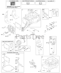 Briggs & Stratton 124K02-0111-B1 - Briggs & Stratton Vertical Engine