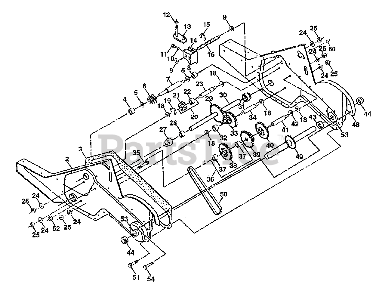 Poulan Pro PP RTH5 A Poulan Pro Tiller (2000) Transmission Parts Lookup with Diagrams PartsTree