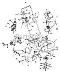 MTD 4071825 (186-707-336) - MTD Walk-Behind Mower, Electric (1996) (Home Quarters)