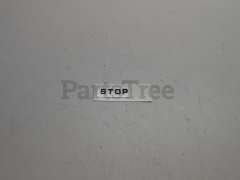 Echo 89015711130 Stop Label - image 1