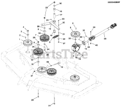 Simplicity 5901532 - Simplicity 72" Mower Deck, 4900/72 Ansi-Exp