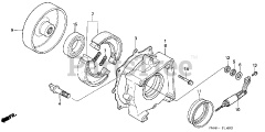 Honda H5518 NA2/D (TZAC) - Honda Multi-Purpose Tractor, Made in Japan (SN: TZAC-3500001 - TZAC-3599999) BRAKE