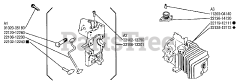 Shindaiwa 500 - Shindaiwa Chainsaw Cylinder Housing
