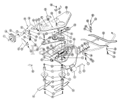 Toro RL-486 - Toro 48" Side-Discharge Mower Deck (1967) Parts List For Rotary Mower Model 5-7361