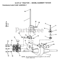 Electrolux/AYP Y 18H44 C - Electrolux/AYP Lawn Tractor (1993)