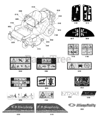 Simplicity ETZ 20420 (2691048-01) - Simplicity 42" Zero-Turn Mower, 20hp