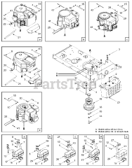 Yard Machines 13AM660F352 - Yard Machines Lawn Tractor (2004) (Walmart)