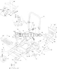 Toro 74942 TE (6000) - Toro 152cm Z Master Zero-Turn Mower, Rear-Discharge Deck (SN: 315000001 - 315999999) (2015)