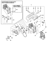 Echo CS-346 - Echo Chainsaw (SN: 02001001 - 02999999)