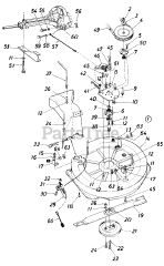 White Outdoor R-86 (137-514-190) - White Outdoor 30" Rear-Engine Riding Mower (1987)