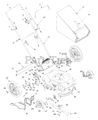 Yard Machines 11A-549G729 - Yard Machines Walk-Behind Mower (2004) (Home Depot)