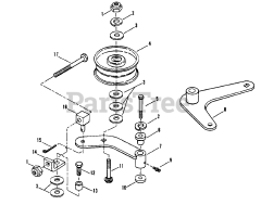 Snapper PMH 7361 (80572) - Snapper 36" Pro Mower Deck Assembly