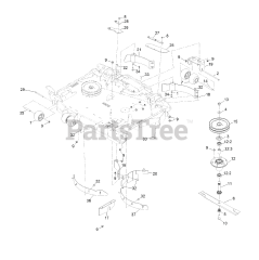 Exmark LZS88CDYM96RW0 - Exmark 96" Lazer Z Diesel Zero-Turn Mower, Yanmar 3TNV88C (SN: 408644346 - 411294211) (Rev A) (2021)