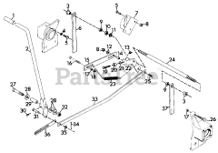 Gravely 43778 - Gravely Lawn Tractor, 12hp, With Hydraulic Lift