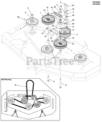 Ferris FW 25 (5901429) - Ferris FW25 Series 48" Walk-Behind Mower, 19hp Kawasaki