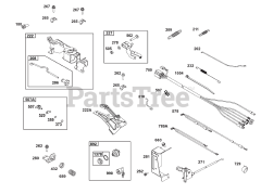 Briggs & Stratton 386447-0443-G1 - Briggs & Stratton Horizontal Engine