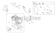 Briggs & Stratton 38E347-0019-G1 - Briggs & Stratton Horizontal Engine