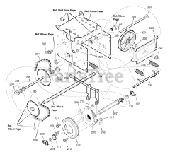 Murray 1695362 (6240810x61) - Murray Ultra 24" Snow Thrower (2007)