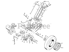Simplicity VB (990130) - Simplicity Two-Wheeled Tractor, 7hp