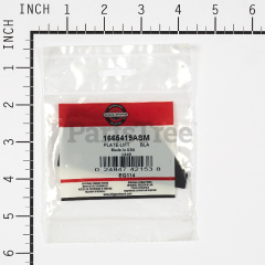 Snapper 1665419A Lift Plate, Black - image 2