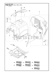 Husqvarna 333 R - Husqvarna String Trimmer (Original) COVER