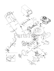Craftsman 247.379990 (12AKD38S799) - Craftsman Walk-Behind Mower (2015)