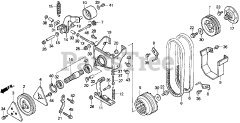 Honda H5518 NAC2/B (TZAC) - Honda Multi-Purpose Tractor, Made in Japan (SN: TZAC-3600001 - TZAC-9999999)