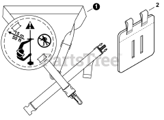Echo DSRM-2600 U - Echo Battery Electric Brush Cutter (SN: U56500001001 - U56500999999)