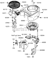 Toro 74409 (Z 340) - Toro 40" Z Master Zero-Turn Mower, Side-Discharge Deck (SN: 270000001 - 270000700) (2007) Cooling Equipment Assembly Kawasaki FH580V-AS40-R