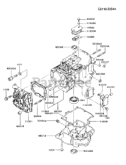 Kawasaki FB460V-JS05 - Kawasaki Engine CYLINDER/CRANKCASE