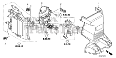 Honda BF175 AK1 XA (BAJJ) - Honda Marine Engine, Made in Japan (SN: BAJJ-1300001 - BAJJ-9999999) COVER + BRACKET