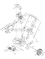 Craftsman 247.885550 (31AS3CAD799) - Craftsman Snow Thrower (2007) (Sears)