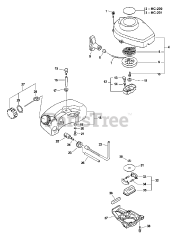 Echo HC-201 - Echo Hedge Trimmer (SN: 02001001 - 02999999)