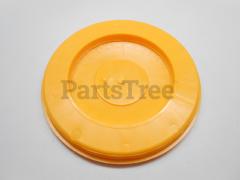 MTD 731-1426A Spoke Hub Cap, Yellow With Spring - image 2
