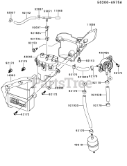 Kawasaki FX730V-BS40 - Kawasaki Engine FUEL-TANK/FUEL-VALVE