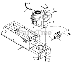 Premiere 134I665F321 - Premiere Lawn Tractor (1994) (Northstar Outdoor Eq) Muffler