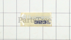 RedMax 537353314 Decal, 323l Cylinder Cover