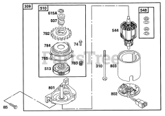 Briggs & Stratton 12S802-1564-XX - Briggs & Stratton Vertical Engine