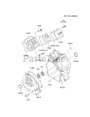 Kawasaki FE120D-CS00 - Kawasaki Engine CYLINDER/CRANKCASE