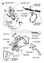 Husqvarna 268 - Husqvarna Chainsaw (SN: 19910500001 - 19933600000)