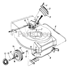 Select Series 124006 (126-488L713) - Select Series Walk-Behind Mower (1996) (Costco)
